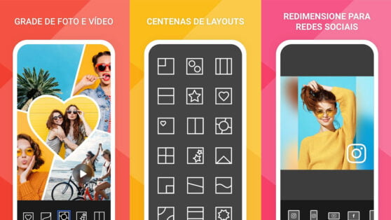 Aplicativo para fazer colagens