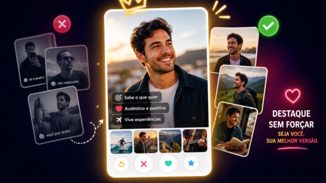 Como Fazer Seu Perfil se Destacar Sem Parecer Desesperado: Guia Prático para Apps de Namoro