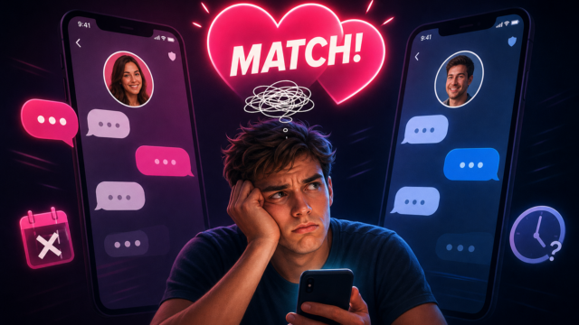 O Que Fazer Quando Você Dá Match mas Nunca Consegue Marcar um Encontro
